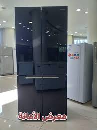 براد الحافظ 4 أبواب أسود مع شاشة 515 ليتر