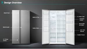 براد هايسنس 670 لتر RS3P725NMI