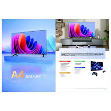 شاشة هايسنز 32 بوصة 32A4Q