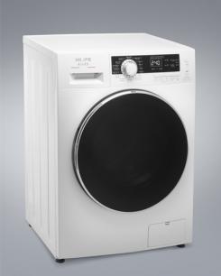 غسالة هاي لايف ايفو بسعة 8 كغ غسيل + 6 كغ تنشيف لون فضي EVO86W