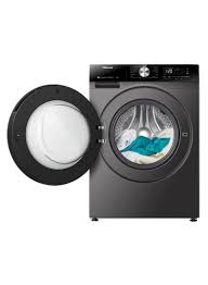 غسالة هايسنز 9 ك غسيل لون فضي مع مجفف (حماصة) 6 كغ WD3S9043BT