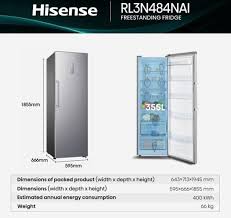 جمادة هايسنز (فريزة) 356 ليتر RL3N484NAI