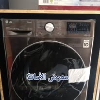 غسالة ال جي 9 ك غسيل مع مجفف (حماصة) لون أسود 1400 دورة شاشة كبيرة F4R5VGG2E