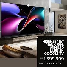 شاشة هايسنز 116 بوصة 116UX