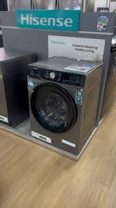 غسالة هايسنز 9 ك غسيل لون فضي مع مجفف (حماصة) 6 كغ WD3S9043BT